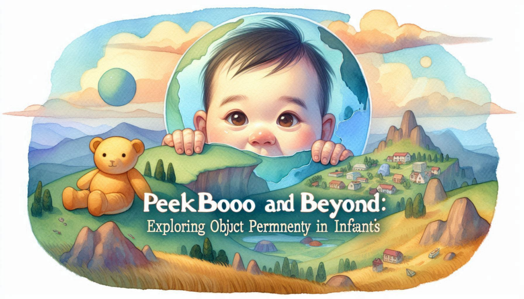 baby playing bpeekaboo